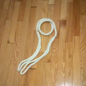 1/2" x 12' Three Strand Mooring Pendant 100% Nylon Rope with Soft eye on both end.