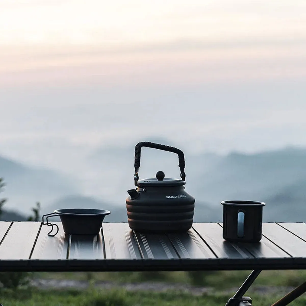 1.3 L Aluminum Alloy Camping Teapot Tableware Ultralight Kettle