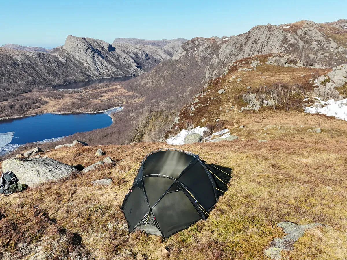 3-4 Person Camping & Hiking Tent - Vern 3 Tent - 4.7kg by Nortent
