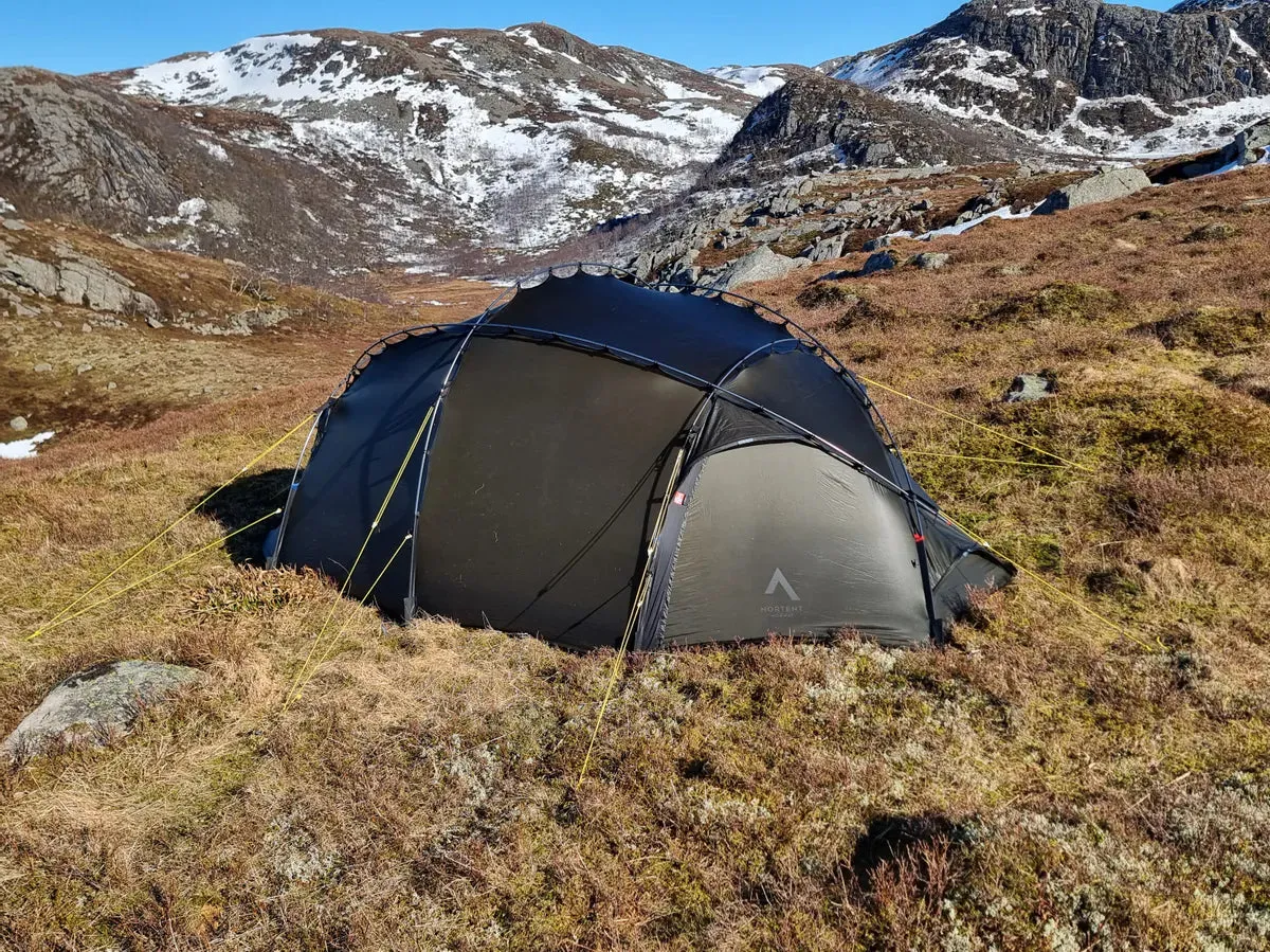 3-4 Person Camping & Hiking Tent - Vern 3 Tent - 4.7kg by Nortent