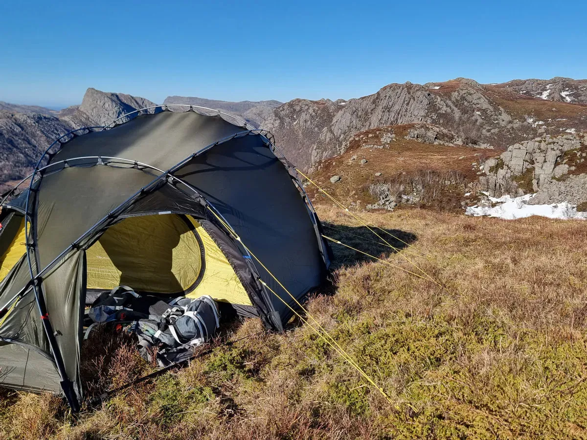 3-4 Person Camping & Hiking Tent - Vern 3 Tent - 4.7kg by Nortent