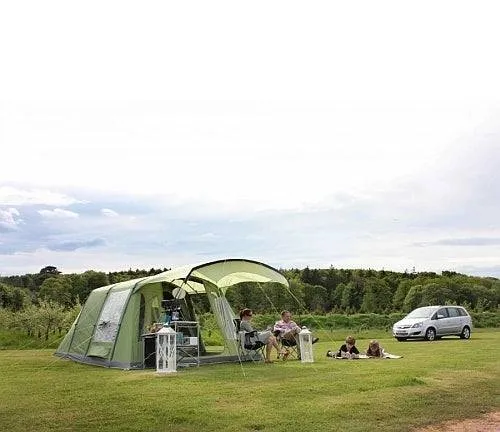 5 Person Camping & Touring Tent - Solaris 500 Airbeam Tent with Footprint by Vango