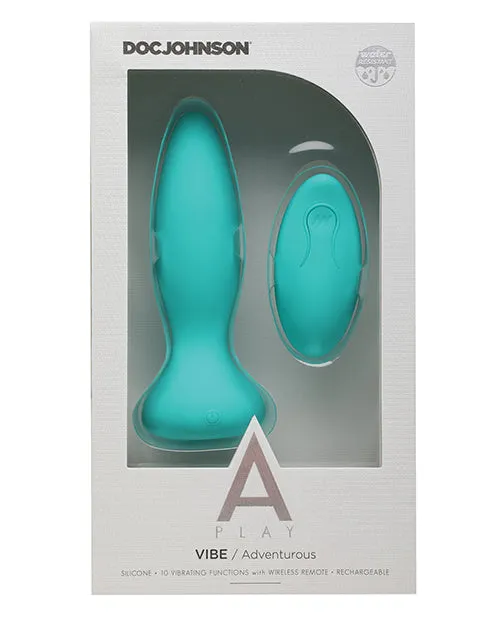 Remote-Controlled, Rechargeable Silicone Anal Plug for Adventurous Play