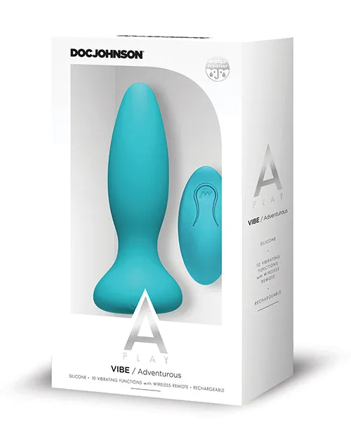 Remote-Controlled, Rechargeable Silicone Anal Plug for Adventurous Play