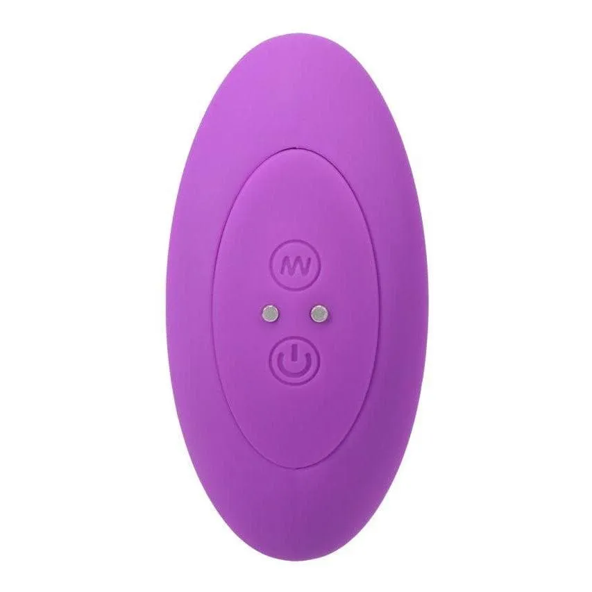 A-Play Shaker Rechargeable Silicone Beaded Anal Plug with Remote Control