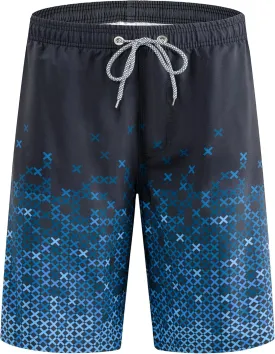 APTRO Men's Swim Trunks 9" Quick Dry Swimsuits Beach Bathing Suits Swim Shorts Mesh Liner