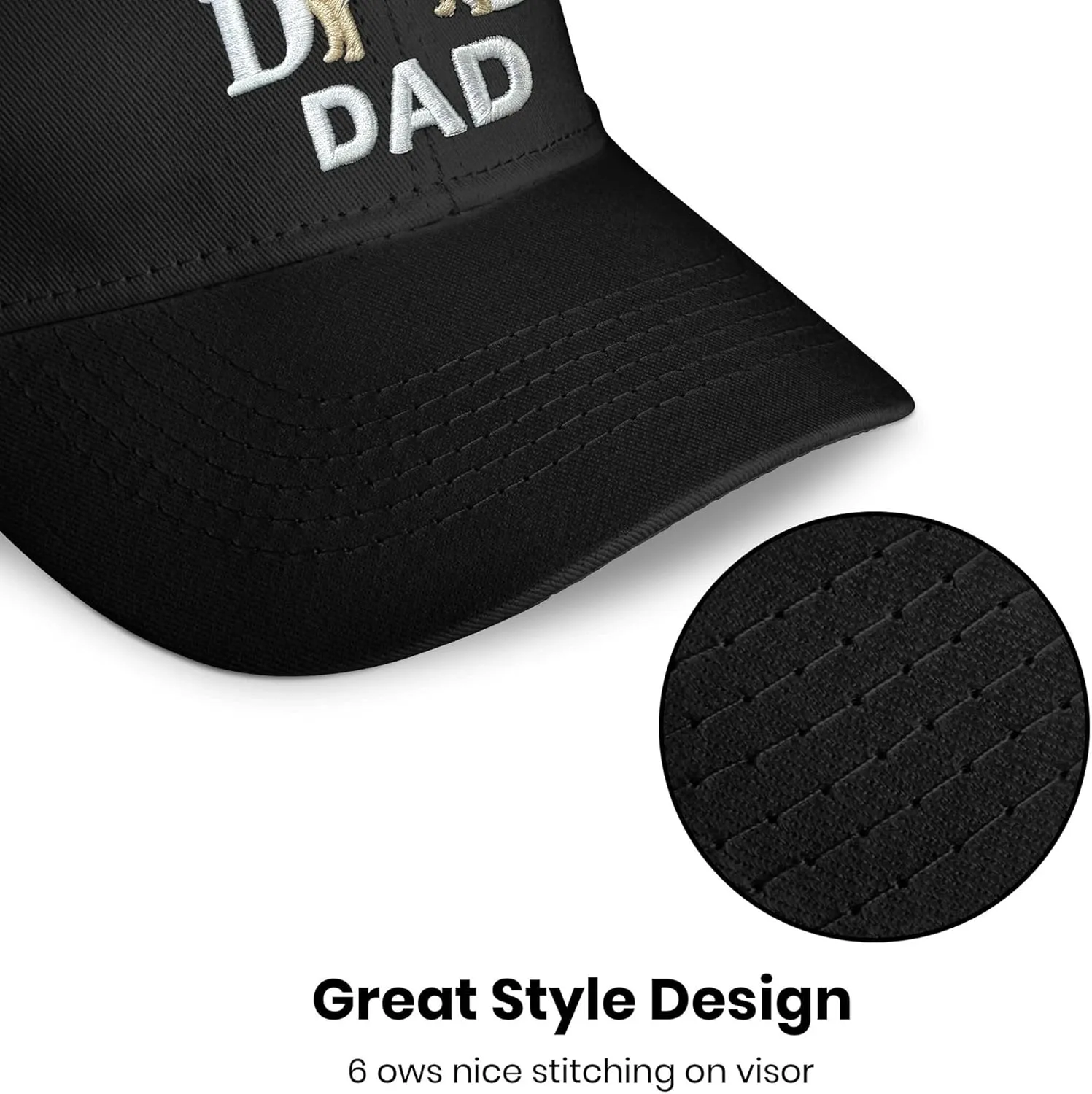 Baseball Caps Embroidered Adjustable Mesh Dad Hat Black Trucker Hats for Men and Women