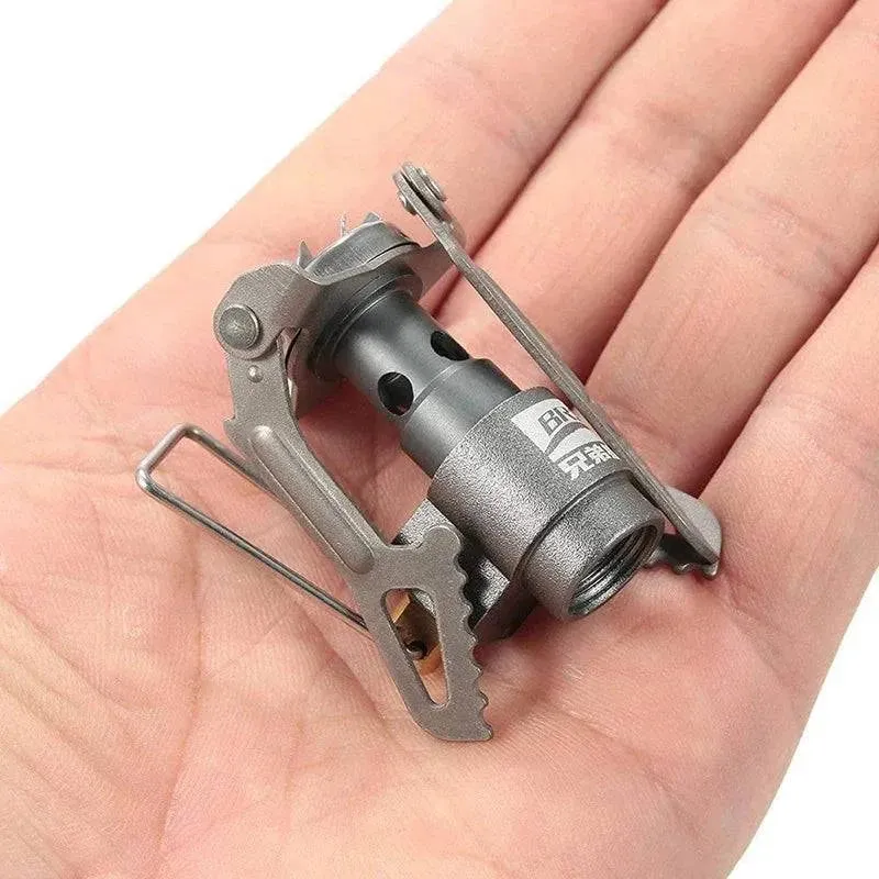 Brs-3000t 25g Lightweight Mini Gas Cooker Burner Camping Hiking Gas Burner BRS Outdoor Portable Solo Titanium Camping Gas Stove