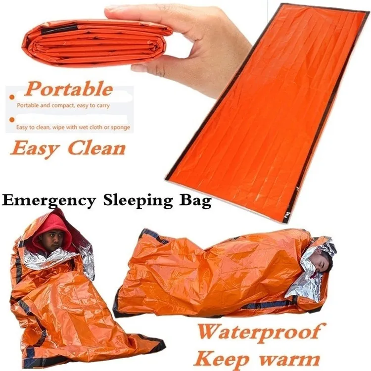 Camping Emergency Sleeping Bag Blanket Tent