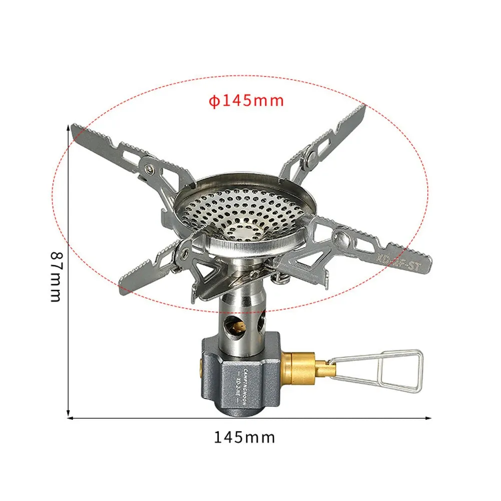 CAMPINGMOON Gas Burner Outdoor Split-type Camping Furnace Separated Portable Gase Stove Survival Cooker Tourist Hiking Equipment