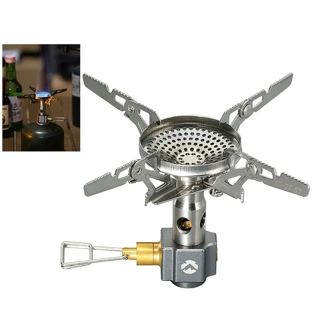 CAMPINGMOON Gas Burner Outdoor Split-type Camping Furnace Separated Portable Gase Stove Survival Cooker Tourist Hiking Equipment