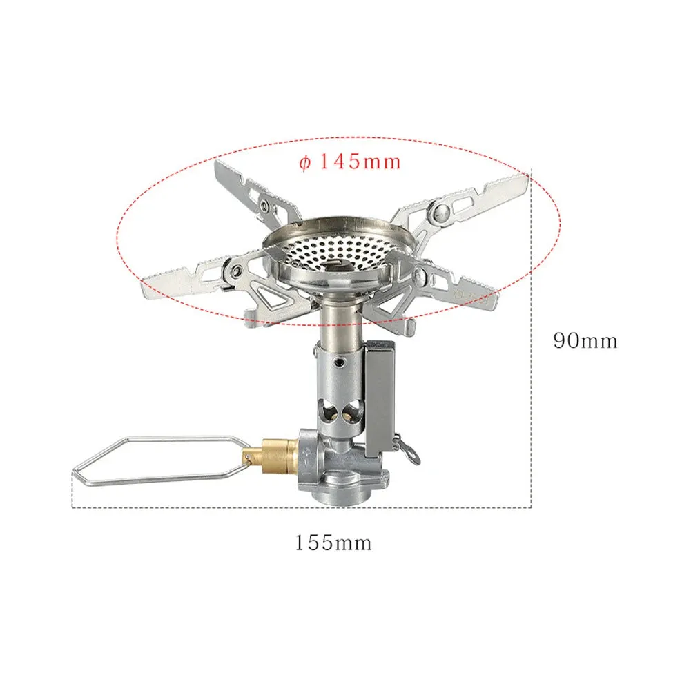 CAMPINGMOON Gas Burner Outdoor Split-type Camping Furnace Separated Portable Gase Stove Survival Cooker Tourist Hiking Equipment