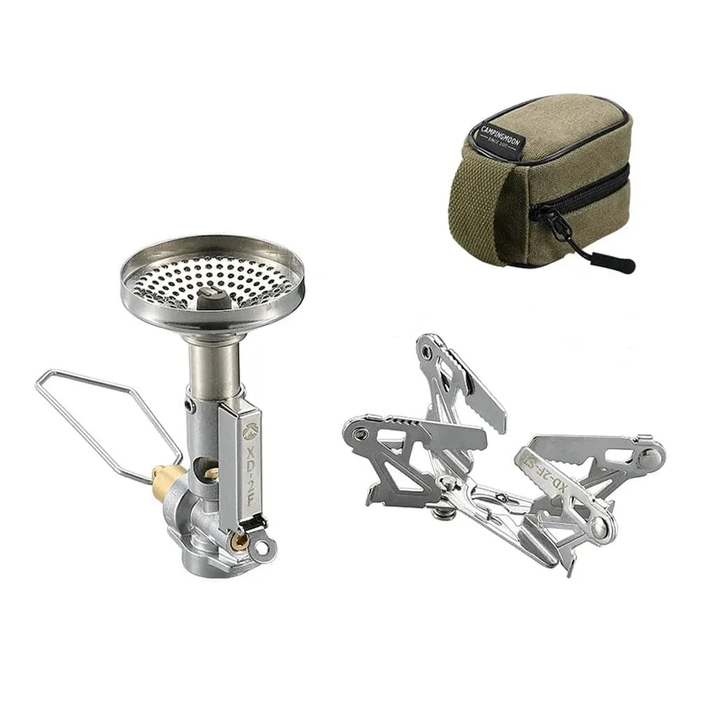 CAMPINGMOON Gas Burner Outdoor Split-type Camping Furnace Separated Portable Gase Stove Survival Cooker Tourist Hiking Equipment