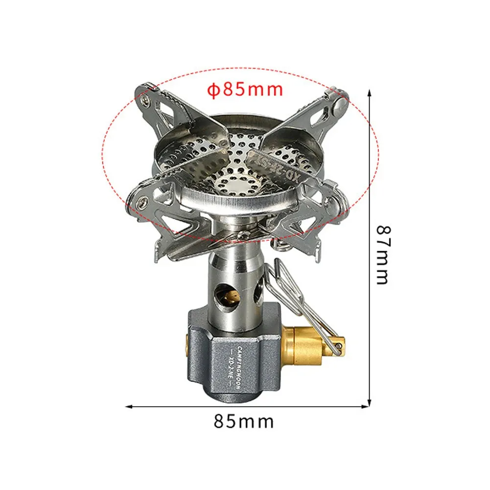 CAMPINGMOON Gas Burner Outdoor Split-type Camping Furnace Separated Portable Gase Stove Survival Cooker Tourist Hiking Equipment