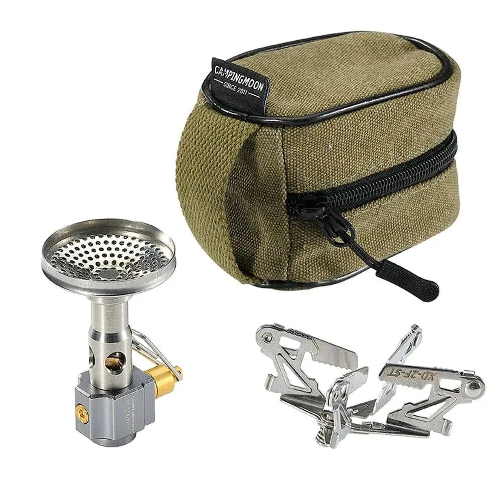 CAMPINGMOON Gas Burner Outdoor Split-type Camping Furnace Separated Portable Gase Stove Survival Cooker Tourist Hiking Equipment