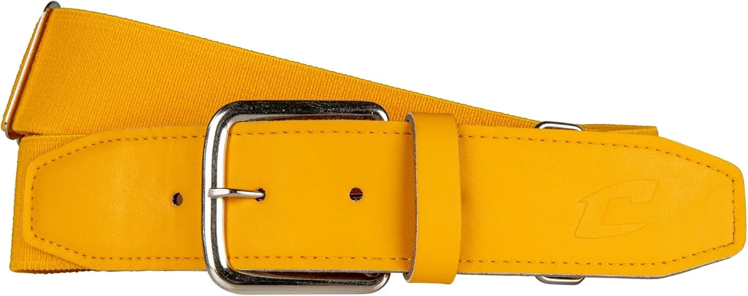 CHAMPRO Baseball Belt with Leather Tab