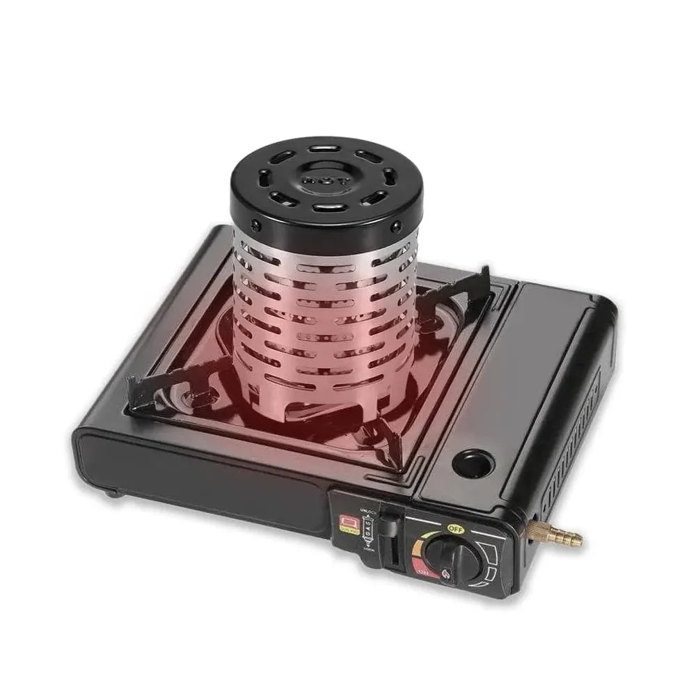 Double Head Outdoor Heaters Portable Infrared Ray Camping Heating Stove Warmer Heating Gas Stove for Outdoor Camping