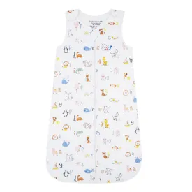 Dreamsack Cotton Sleep Sack, Quilted Layer, Size (6  months), TOG 1.5, Alphabet