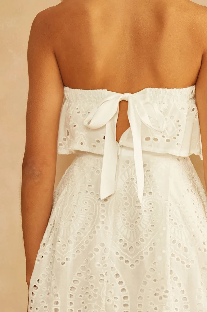 Heart Of Stone Dress White