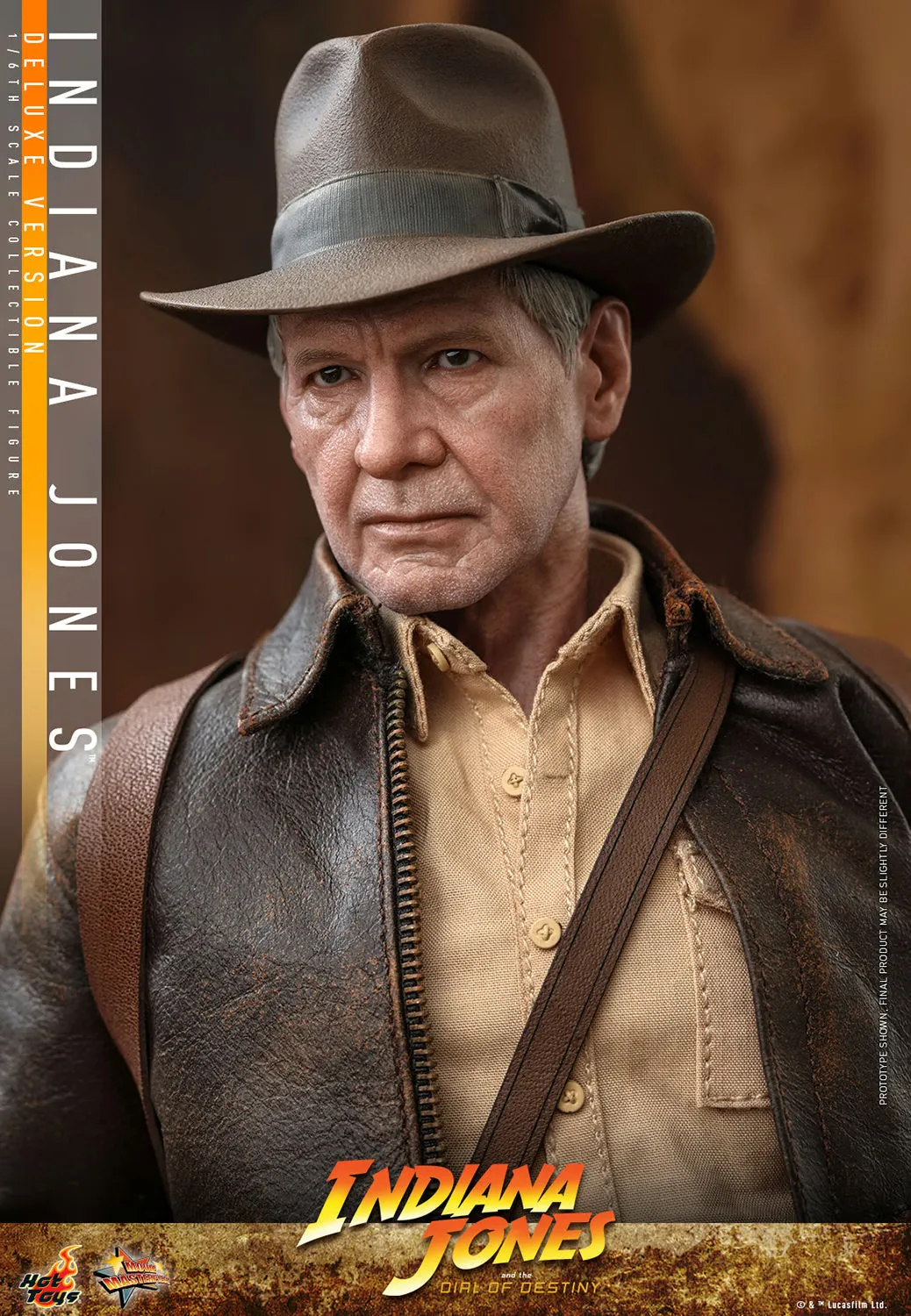 Hot Toys Indiana Jones and the Dial of Destiny Indiana Jones (Deluxe Edition) 1/6 Scale 12" Collectible Figure
