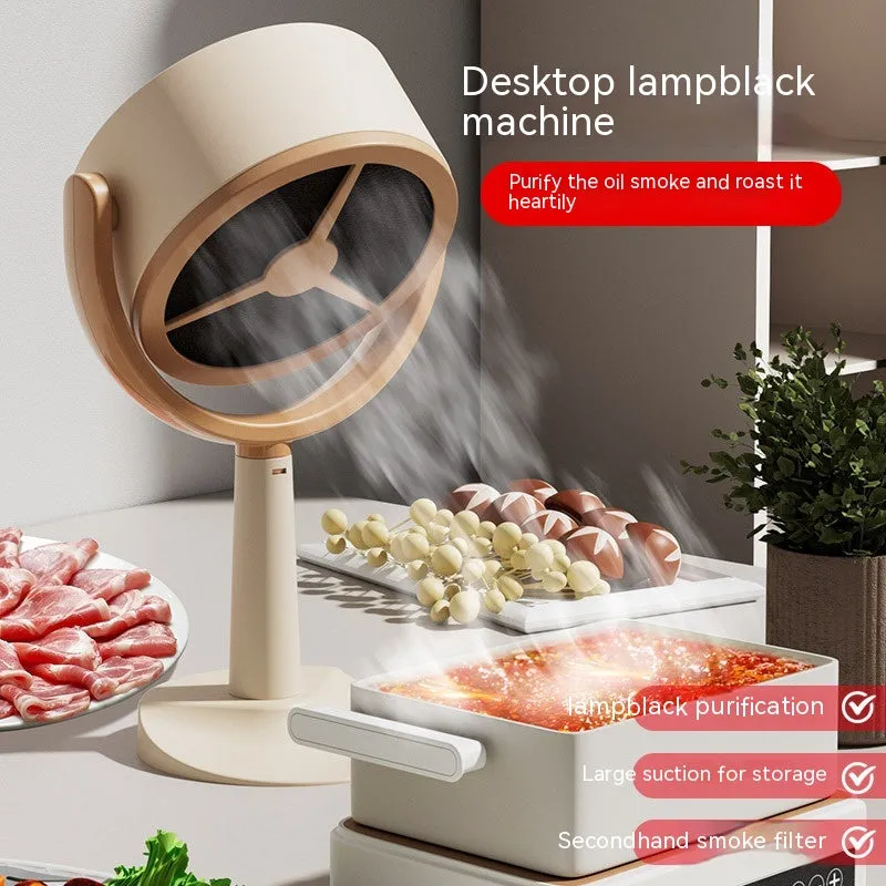 Portable Mini Range Hood | USB-Powered Smoke Extractor